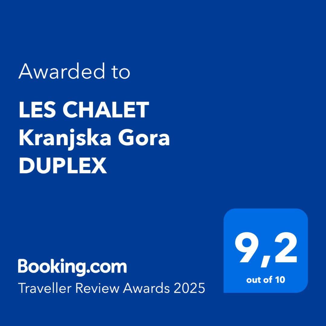Les Chalet Kranjska Gora Duplex エクステリア 写真
